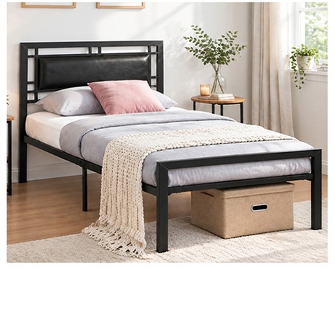 تخت یک و نیم نفره فلزی لمسه دار TF0015